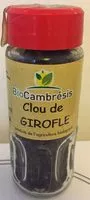 Mängden socker i Clou de girofle
