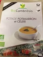 Mängden socker i Potage Potimarron Céleri 3 Assiettes