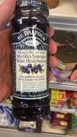 Mängden socker i Wilde Heidelbeeren