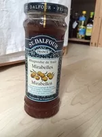 Mängden socker i Mirabellen - Konfitüre