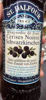 Mängden socker i Marmelade Schwarzkirsche