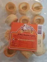 Mängden socker i Mini bouchées à garnir (x12)