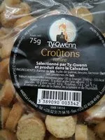 Mängden socker i Croûtons