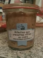 Mängden socker i Rillettes aux crevettes rôties au cidre