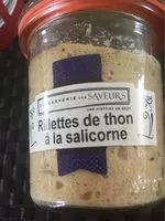 Mängden socker i Rillettes de thon à la salicorne