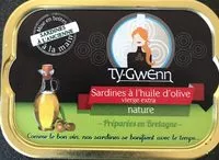 Mängden socker i Sardines a l’huile d’ôive