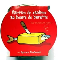 Mängden socker i Rillettes de sardines au beurre de baratte