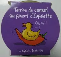 Mängden socker i Terrine de canard au piment d'espelette