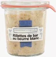 Mängden socker i Rillettes De Bar Au Beurre Blanc
