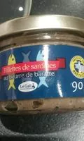 Mängden socker i Rillettes de sardines au beurre de baratte