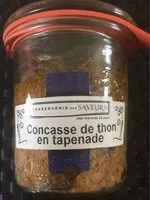 Mängden socker i Concassé de thon en tapenade