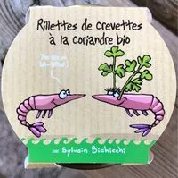 Mängden socker i Rillettes de crevettes a la coriandre bio