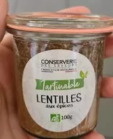 Mängden socker i Lentilles aux épices