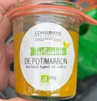 Mängden socker i Tartinable de potimaron au lard fumé et curry