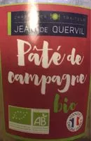 Mängden socker i Pâté de campagne bio