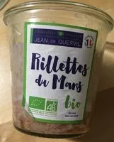 Mängden socker i Rillettes du Mans
