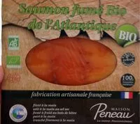 Mängden socker i Saumon Atlantique fumé Bio