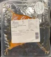 Mängden socker i Chutes de truite fumée de France