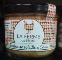 Mängden socker i Rillettes de volaille