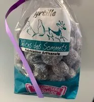 Mängden socker i Delices des sommets Myrtille