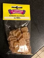 Mängden socker i Bonbons des Vosges au miel LA CONFISERIE BRESSAUDE