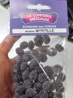 Mängden socker i Bonbons des Vosges myrtille