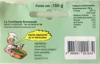 Mängden socker i Bonbons sans sucre Eucalyptus