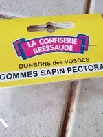 Mängden socker i Bonbons des Vosges gommes sapin pectoral