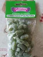 Mängden socker i Bonbons des Vosges