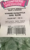 Mängden socker i Gommes eucalyptus sans sucres