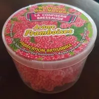Mängden socker i Bonbons des Vosges Framboises