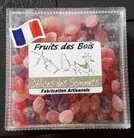 Mängden socker i Fruit des bois