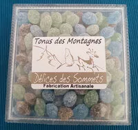 Mängden socker i tonus des montagnes