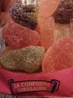 Mängden socker i Bonbons gélifiés