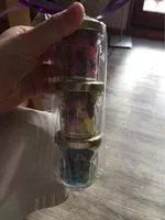 Mängden socker i Bonbon des montagnes