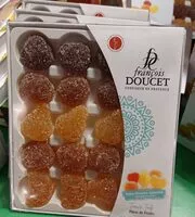 Mängden socker i Pâte de fruits