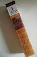 Mängden socker i Pâtes de fruits