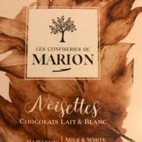 Mängden socker i Noisettes chocolats lait et blanc