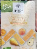 Mängden socker i Pâtes de fruits