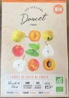 Mängden socker i Barre de pâte de fruits