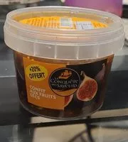 Mängden socker i Confit aux fruits sec