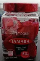 Mängden socker i Confiture extra framboise