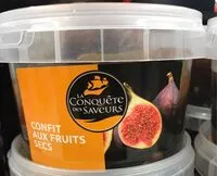Mängden socker i Confit aux fruits sec