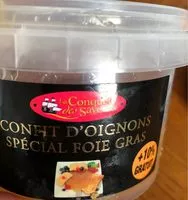 Mängden socker i Confit d'oignons spécial foie gras