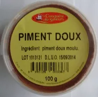 Mängden socker i Piment doux 100 g