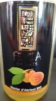 Mängden socker i Nectar d'abricot BIO