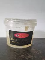 Mängden socker i Confit d'oignons spécial foie gras