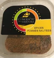 Mängden socker i Epices pommes sautées
