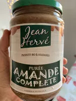 Mängden socker i Purée amande complète