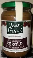 Mängden socker i Pâte à tartiner KOKOLO Noisette-Noix de coco
